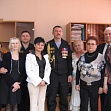 встреча с родителями и сослуживцами Александра Вовка- выпускника школы, геройски пгибшего в Чечне